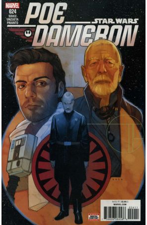 Poe Dameron 24 published by Marvel with cover art by Phil Noto