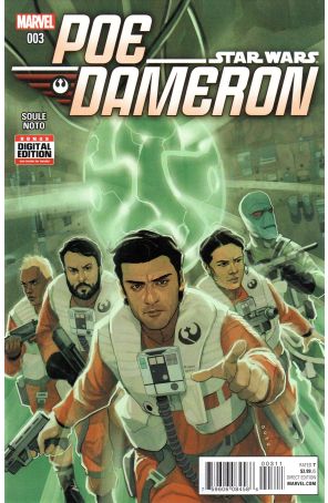 Poe Dameron 3 published by Marvel with cover art by Phil Noto
