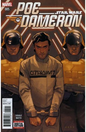 Poe Dameron 5 published by Marvel with cover art by Phil Noto
