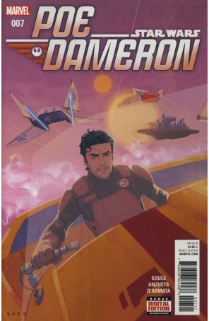 Poe Dameron 7 published by Marvel with cover art by Phil Noto