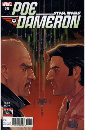 Poe Dameron 8 published by Marvel with cover art by Phil Noto