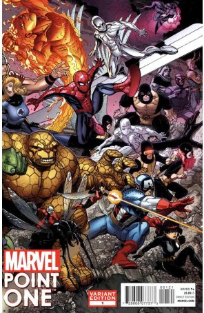 Point One 1A published by Marvel with cover art by Nick Bradshaw
