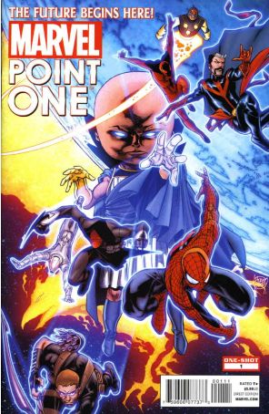 Point One 1 published by Marvel with cover art by Adam Kubert