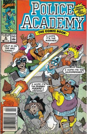 Police Academy 6 (Newsstand) published by Marvel
