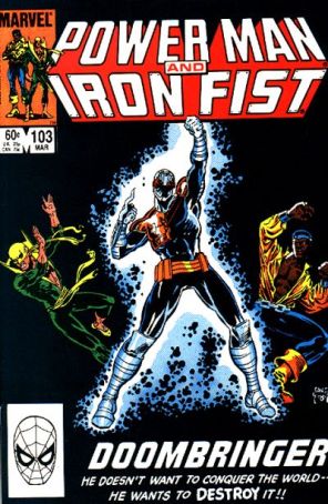Power Man And Iron Fist 103 published by Marvel with cover art by Dave Simons