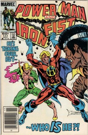 Power Man And Iron Fist 111 (Newsstand) published by Marvel with cover art by Billy Graham