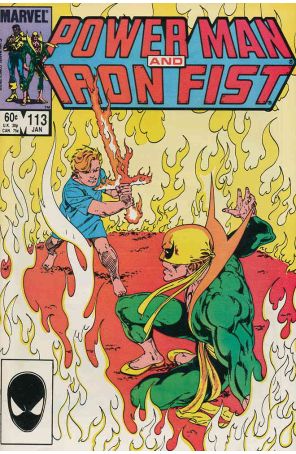 Power Man And Iron Fist 113 published by Marvel with cover art by John Byrne