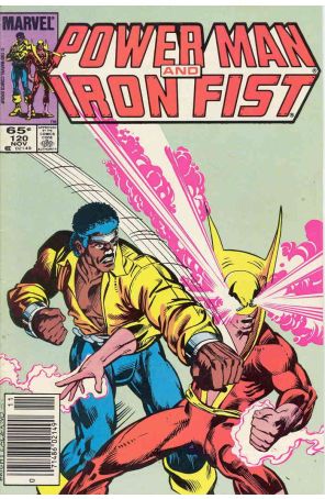 Power Man And Iron Fist 120 (Newsstand) published by Marvel with cover art by Mark D. Bright