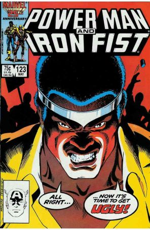 Power Man And Iron Fist 123 published by Marvel with cover art by Kevin Maguire