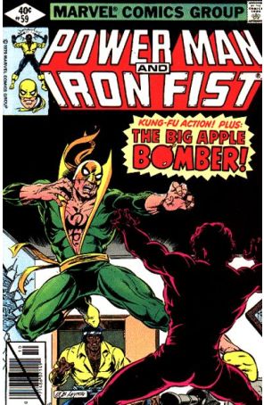 Power Man And Iron Fist 59 published by Marvel with cover art by Bob Layton