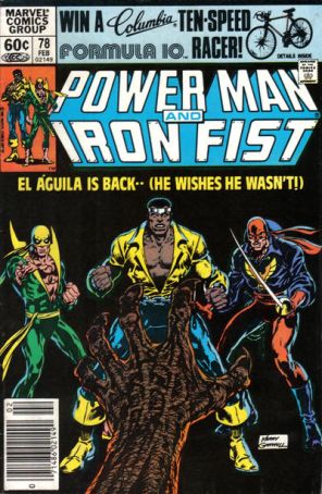 Power Man And Iron Fist 78 (Newsstand) published by Marvel with cover art by Kerry Gammill