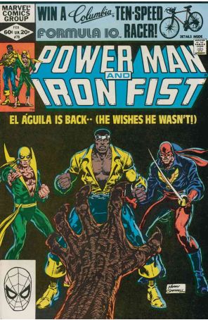 Power Man And Iron Fist 78 published by Marvel with cover art by Kerry Gammill
