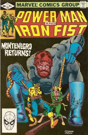 Power Man And Iron Fist 80 published by Marvel with cover art by Denys Cowan