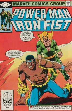 Power Man And Iron Fist 81 published by Marvel with cover art by Denys Cowan