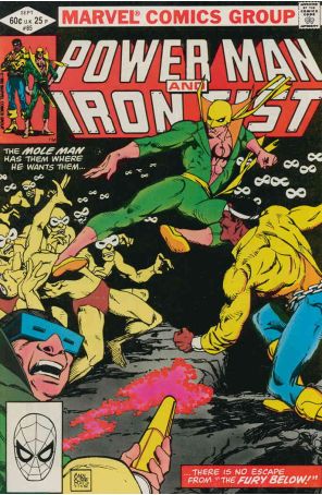 Power Man And Iron Fist 85 published by Marvel with cover art by Carl Potts