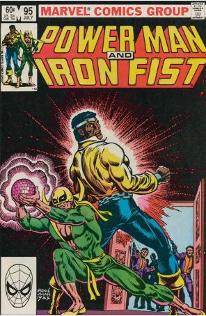 Power Man And Iron Fist 95 published by Marvel with cover art by Ernie Chan