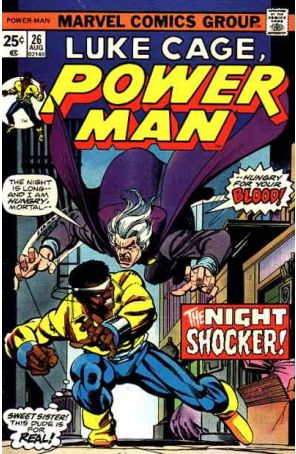 Power Man (Luke Cage) 26 published by Marvel with cover art by Gil Kane