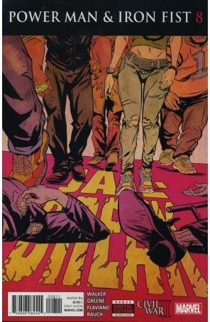 Power Man and Iron Fist (3rd Series) 8 published by Marvel with cover art by Sanford Greene