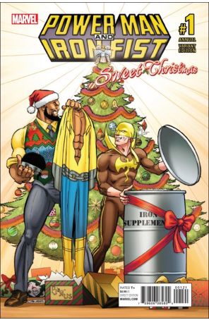 Power Man and Iron Fist (3rd Series) Annual 1A published by Marvel with cover art by Trevor Von Eeden