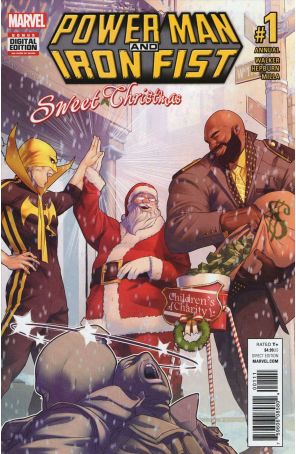 Power Man and Iron Fist (3rd Series) Annual 1 published by Marvel with cover art by Jamal Campbell