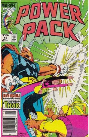 Power Pack (Canadian Edition) 15 published by Marvel with cover art by June Brigman