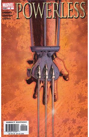 Powerless 2 published by Marvel with cover art by Tony Harris