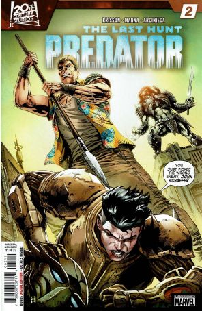 Predator (Marvel, 3rd Series) 2 published by Marvel with cover art by Cory Smith