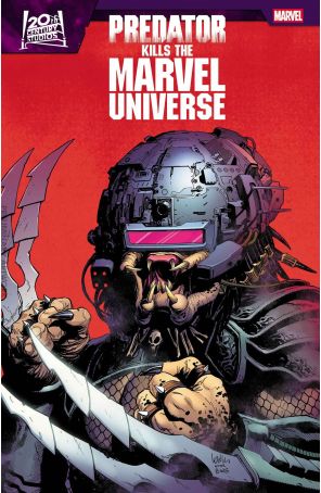 Predator Kills the Marvel Universe 3 published by Marvel with cover art by Leinil Francis Yu