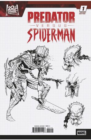Predator Vs. Spider-Man 1D published by Marvel