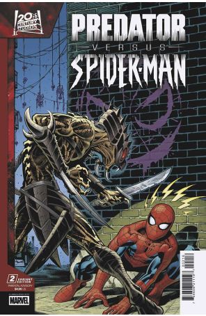 Predator Vs. Spider-Man 2C published by Marvel with cover art by Ed McGuinness