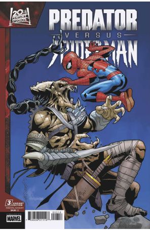 Predator Vs. Spider-Man 3B published by Marvel with cover art by Salvador Larroca