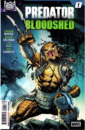 Predator: Bloodshed 1 published by Marvel with cover art by Ken Lashley