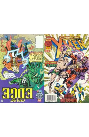 Professor Xavier and the X-Men/Over the Edge 7 published by Marvel with cover art by Nick Gnazzo and Stephen Jones