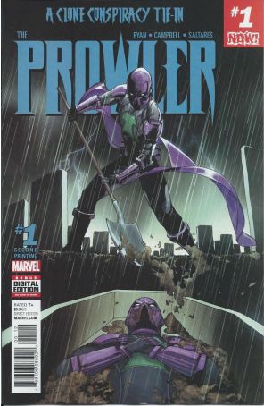 Prowler (Marvel, 2nd Series) 1 (2nd) published by Marvel with cover art by Travel Foreman