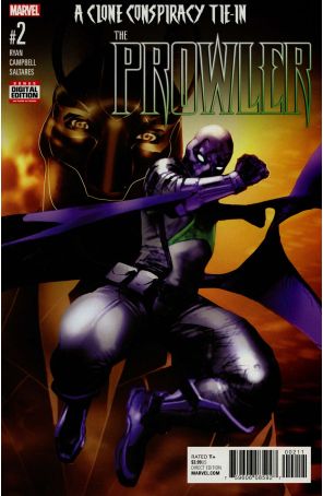Prowler (Marvel, 2nd Series) 2 published by Marvel with cover art by Travel Foreman