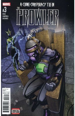 Prowler (Marvel, 2nd Series) 3 published by Marvel with cover art by Travel Foreman