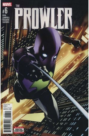 Prowler (Marvel, 2nd Series) 6 published by Marvel with cover art by Travel Foreman