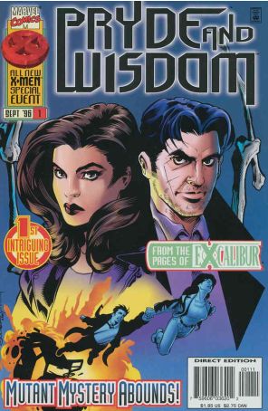 Pryde And Wisdom 1 published by Marvel with cover art by Terry Dodson