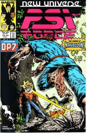 Psi-Force 15 published by Marvel