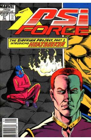 Psi-Force 27 (Newsstand) published by Marvel with cover art by Rodney Ramos