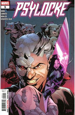 Psylocke (2nd Series) 5 published by Marvel with cover art by Mahmud A. Asrar