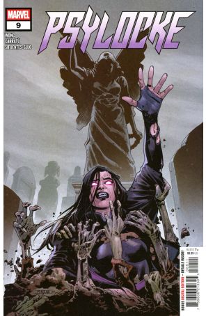 Psylocke (2nd Series) 9 published by Marvel with cover art by Mahmud A. Asrar