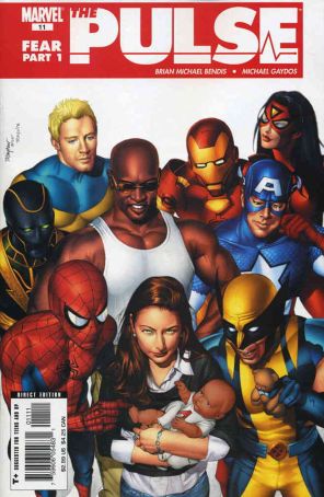Pulse (Marvel) 11 published by Marvel with cover art by Mike Mayhew