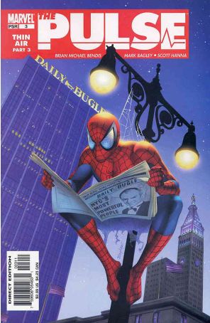 Pulse (Marvel) 3 published by Marvel with cover art by Mike Mayhew