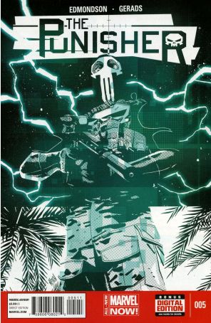 Punisher (10th Series) 5 published by Marvel with cover art by Mitch Gerads