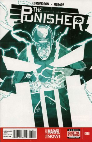 Punisher (10th Series) 6 published by Marvel with cover art by Mitch Gerads