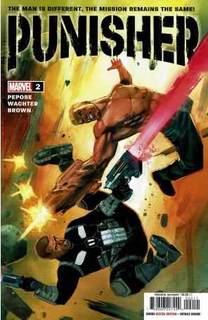 Punisher (14th Series) 2 published by Marvel with cover art by Rod Reis