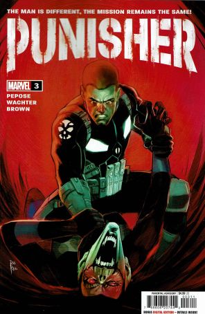 Punisher (14th Series) 3 published by Marvel with cover art by Rod Reis