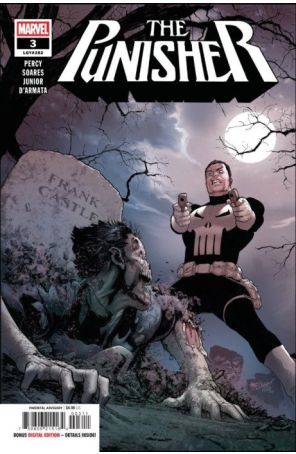 Punisher (15th Series) 3 published by Marvel with cover art by David Marquez