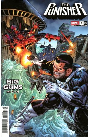 Punisher (15th Series) 8E published by Marvel with cover art by Netho Diaz